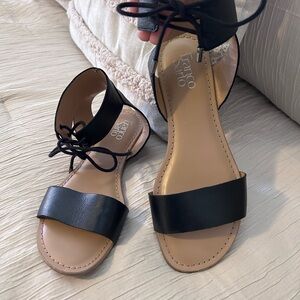 Franco Sarto Black Sandals